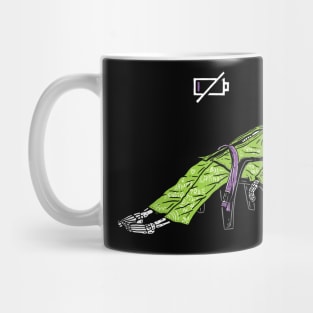 Cansado BJJ (violeta) Mug